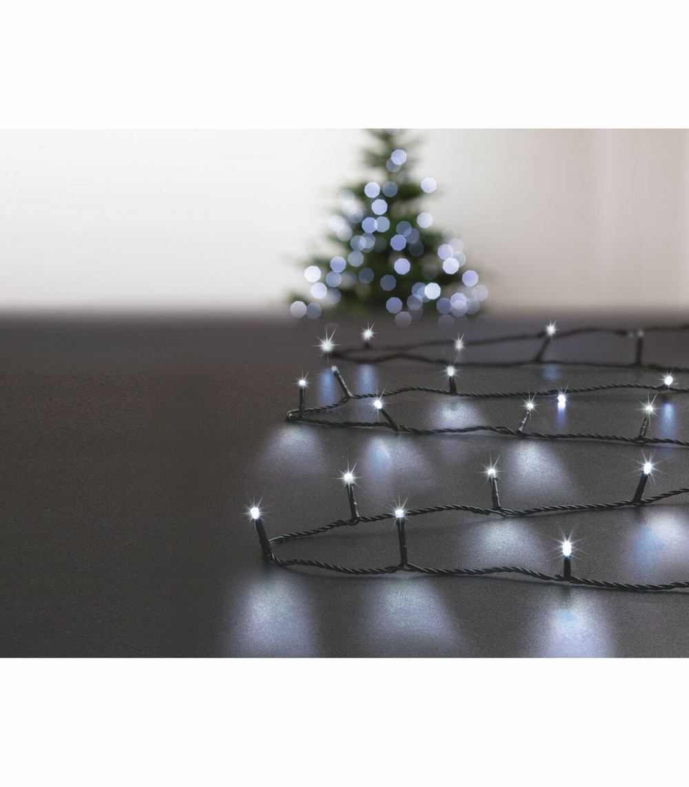 Guirlande lumineuse extérieur programmable 3.50 mètres 48 led blanc froid