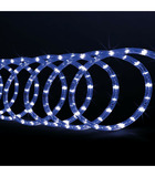 Guirlande lumineuse intérieur et extérieur tube 10 m 180 led bleu et 8 jeux de lumière