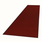 Paillasson antidérapant avec endos en vinyle 1,2 x 5 m rouge