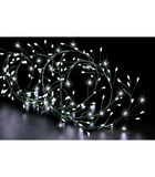 Guirlande lumineuse boa 5 mètres 400 microled blanc froid 8 jeux de lumière