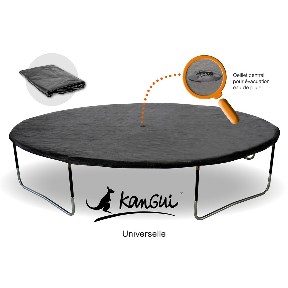 Bâche de protection ø250cm adaptable à tous trampolines de diamètre 250 cm