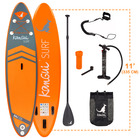 Stand up paddle 335cm sup gonflable + pagaie + sac à dos + pompe haute pression