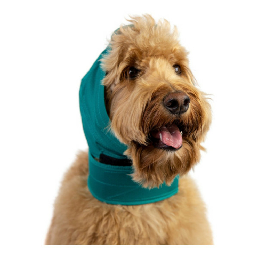 Protecteur d'oreilles pour chiens vert s/m