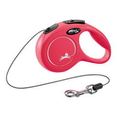 Cat leash flexi new classic rouge taille xs