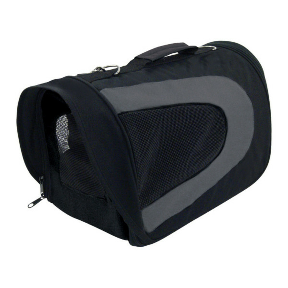 Cage de transport gloss taille m pliable noir black (46 x 26 x 27 cm)