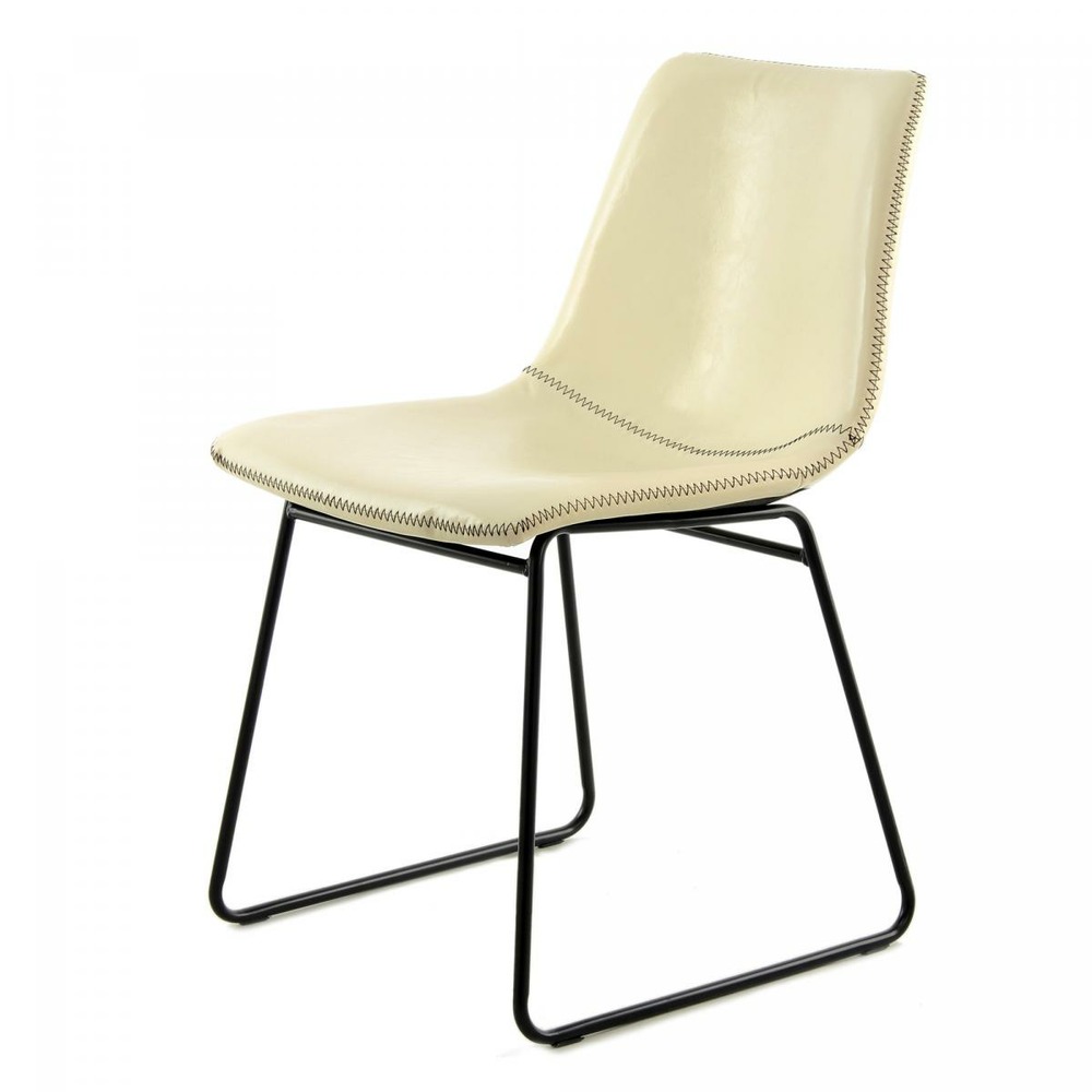 Chaise crème 56x48 cm Truffaut
