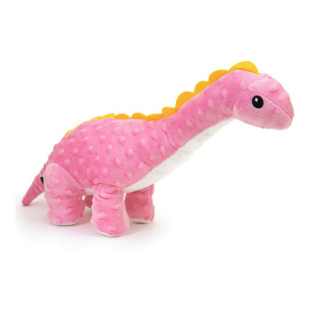 Jouet pour chien en peluche orhy 10 x 45 x 20 cm rose dinosaure polyester polypropylène