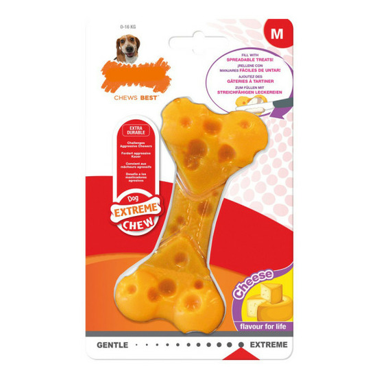Jouet pour chien dura chew fromage taille m nylon