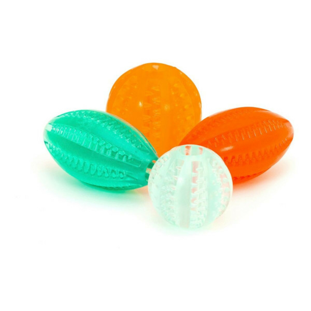 Jouet pour chien soins dentaires tpr assortiment de couleurs (9 cm)