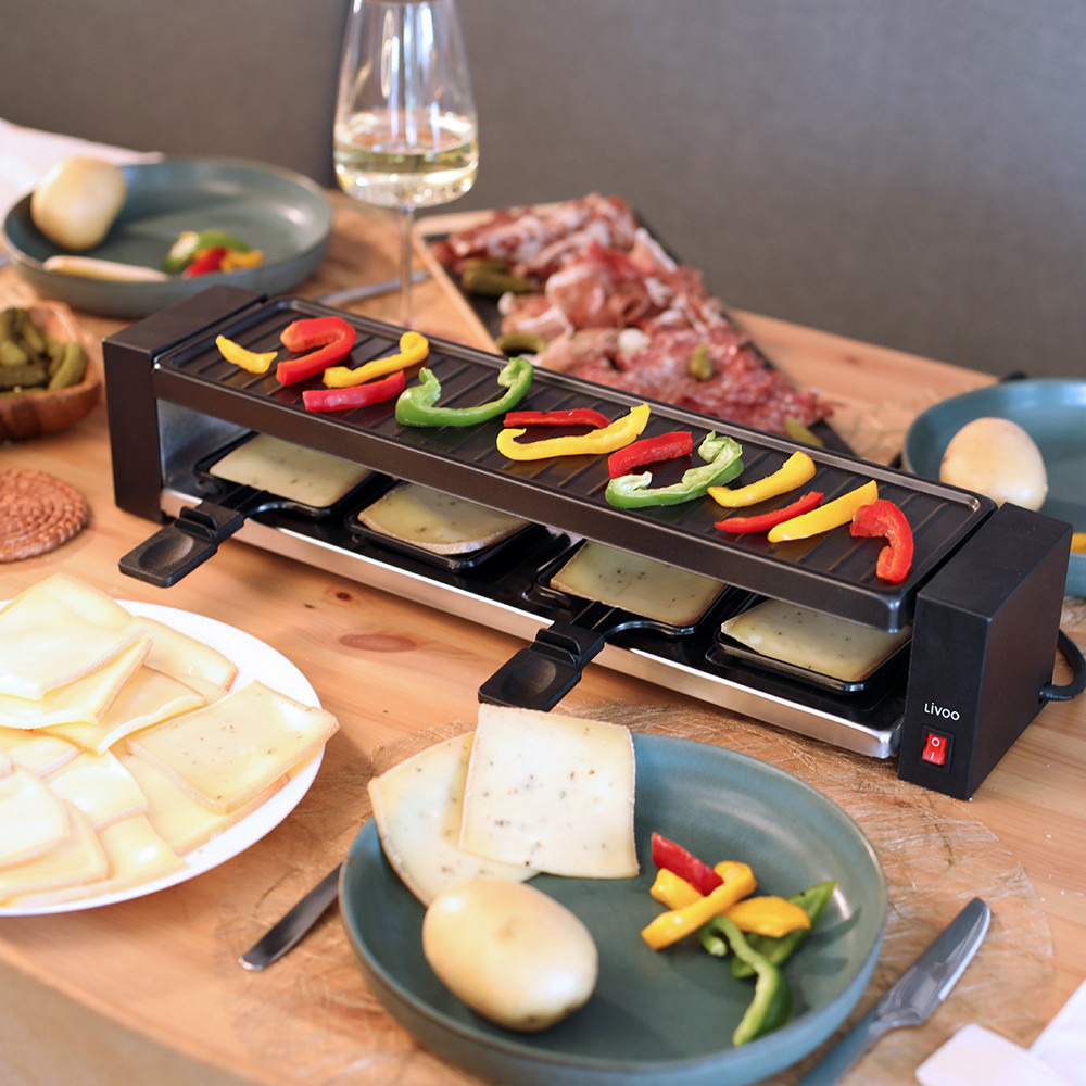 Appareil à raclette pour 4 personnes 800w | Truffaut
