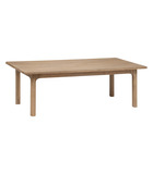 Table basse en bois d'acacia 120 x 60 x 40 cm