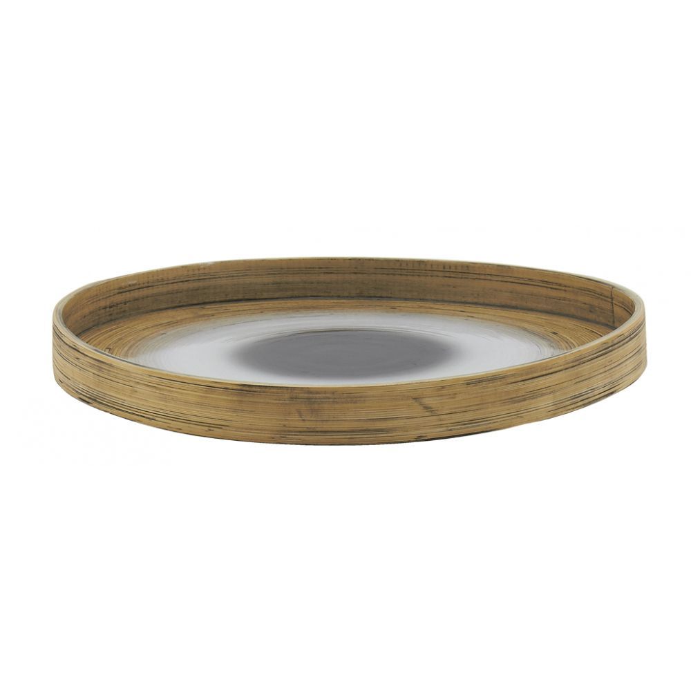 Plateau Tournant Décoratif « Akacia » - Diamètre 50 Cm - Pour Présentation De Plats, Desserts Ou Décoration De Table - 8