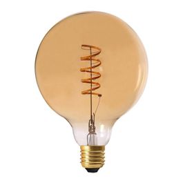 Ampoule Led Ronde Ampoule ronde led spirale ambré 17 cm unitaire | Truffaut