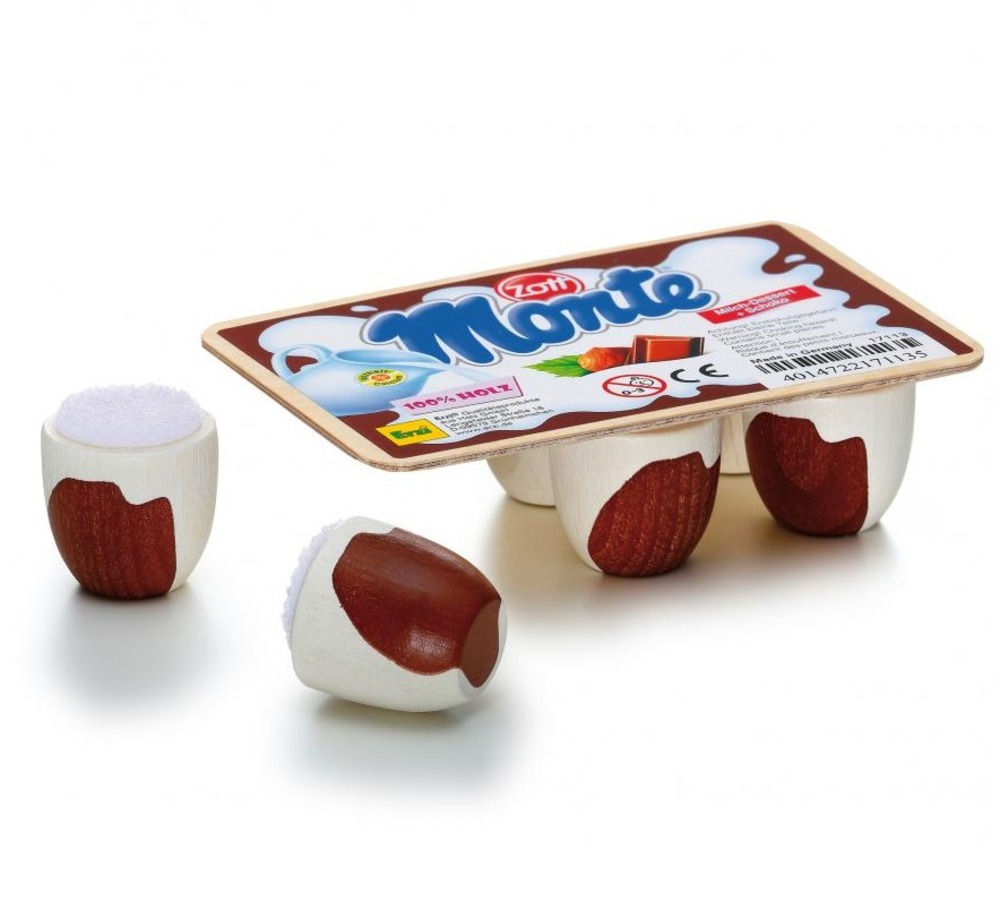 Dessert chocolat et lait