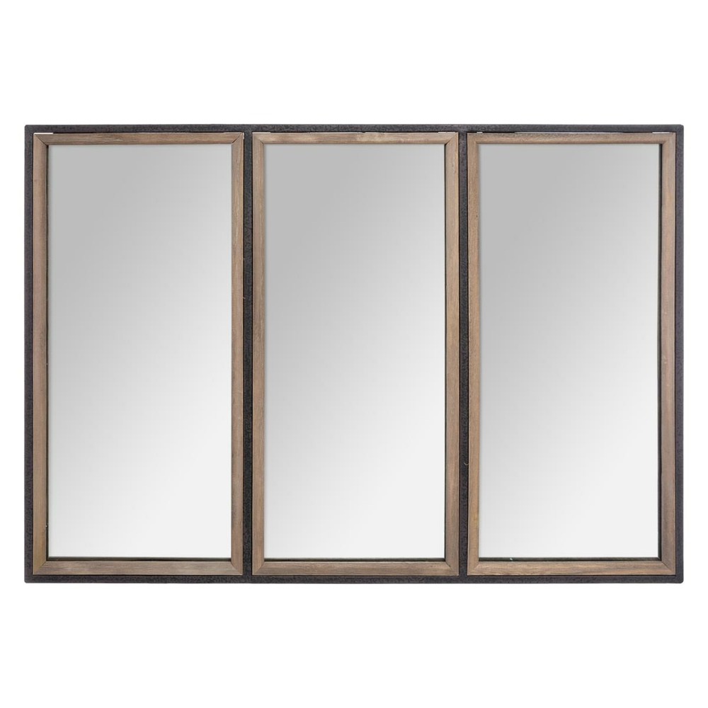 Miroir bois / métal tina