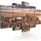 Tableau - new york city: morning sky 200x100 cm