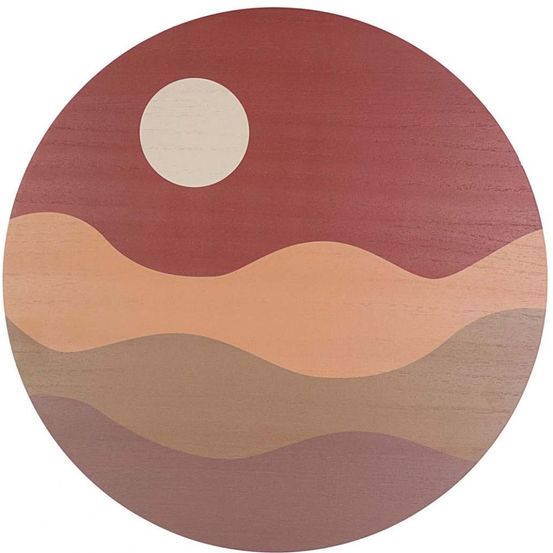 Décoration murale wall art sunset 40 cm