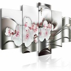 Tableau - the beauty of orchids 200x100 cm
