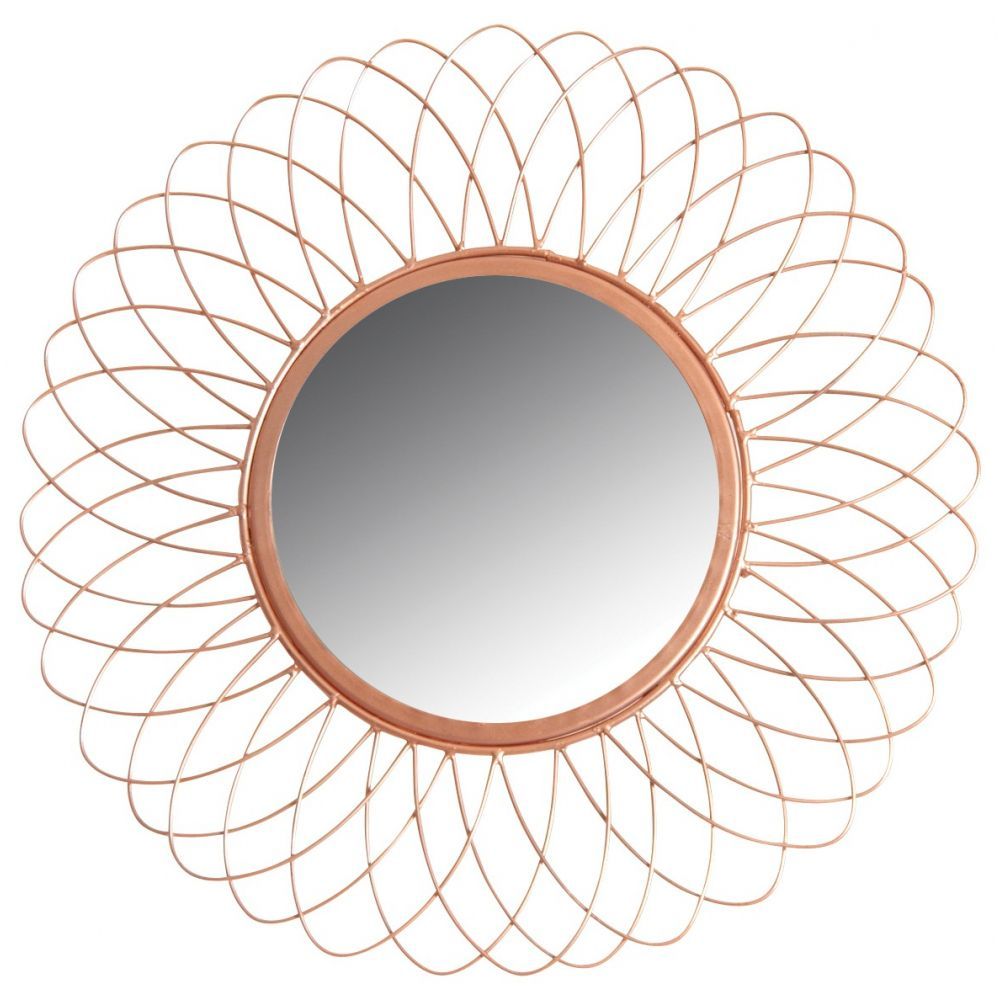 Miroir Rond En Acrylique Sans Cadre - 25 Cm, Léger Et Incassable, Installation Facile Avec Ruban Adhésif - Décoration Murale Moderne