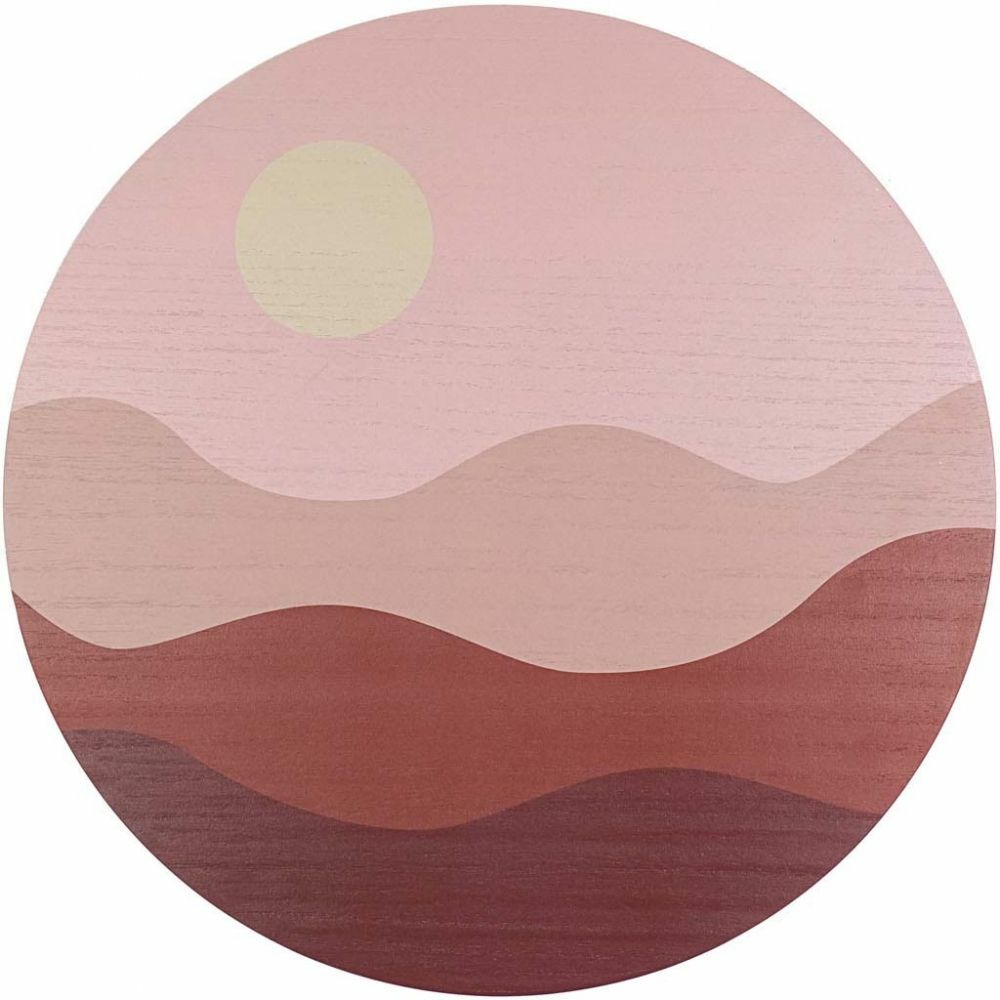 Décoration murale wall art sunset 40 cm