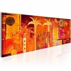 Tableau - african collage 150x50 cm