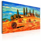 Tableau - august in tuscany 90x60 cm
