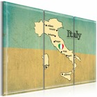 Tableau - coeur de l'italie - triptyque 90x60 cm