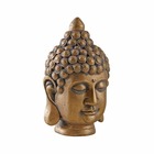 Tête de bouddha doré antique