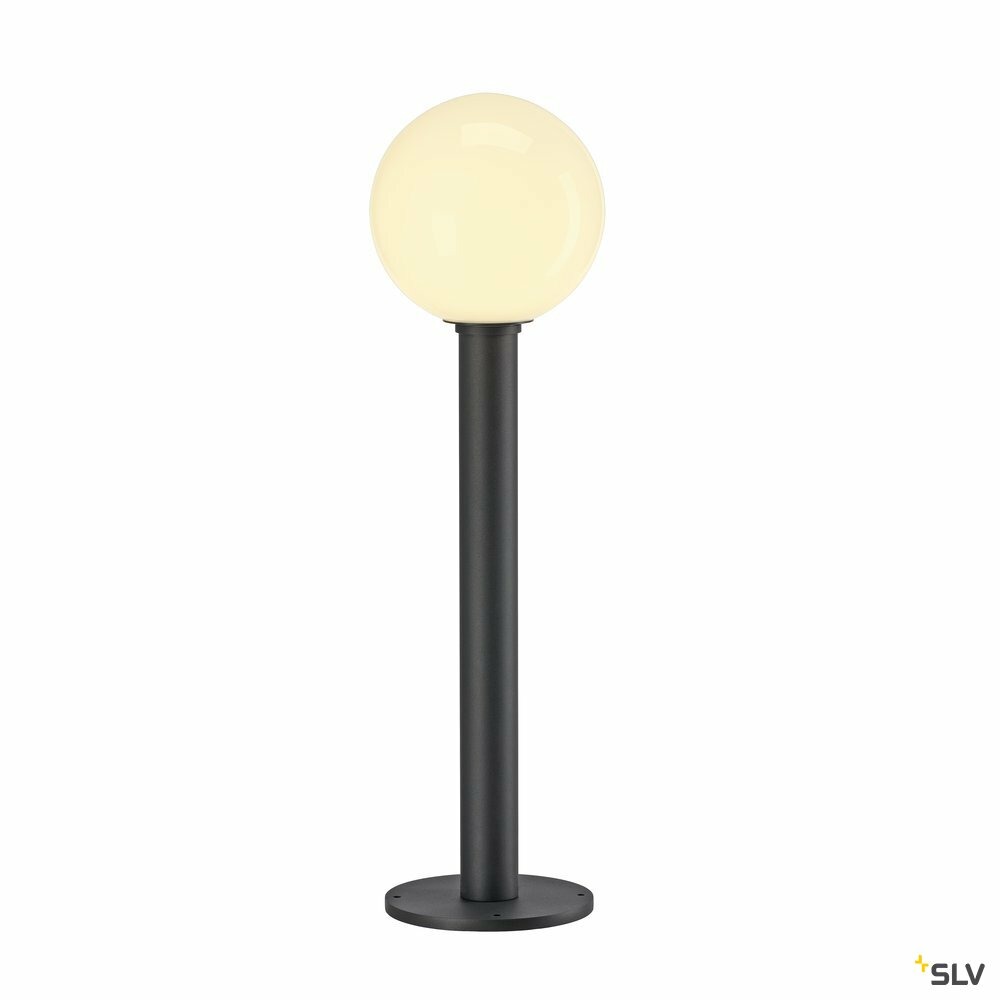 Borne extérieure gloo pure 70 anthracite, e27, 23w - hauteur 70 cm