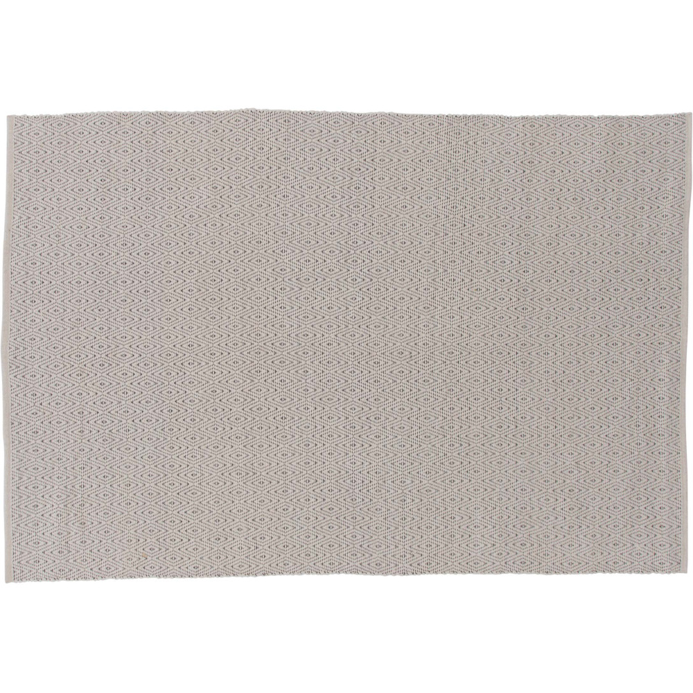 Tapis en polyester et laine beige julana 300 x 200 cm