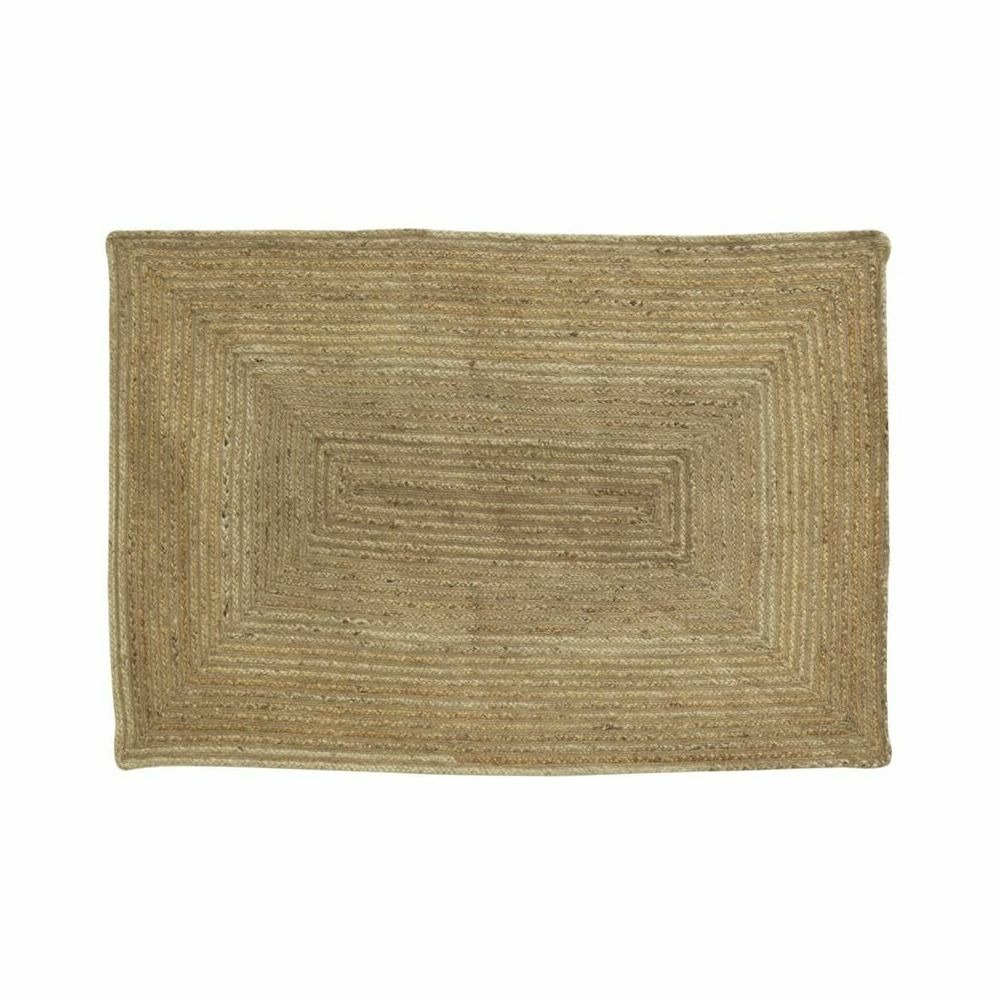 Tapis en jute naturelle tressée 180 x 120 cm Truffaut