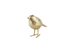 Statue décorative petit oiseau origamie en polyrésine - doré - 13,5 x 7,5 x 17 c