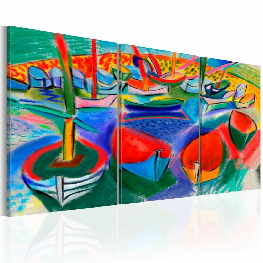 Tableau - sea of colours 120x60 cm