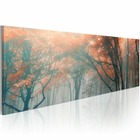 Tableau - brouillard d'automne 120x40 cm