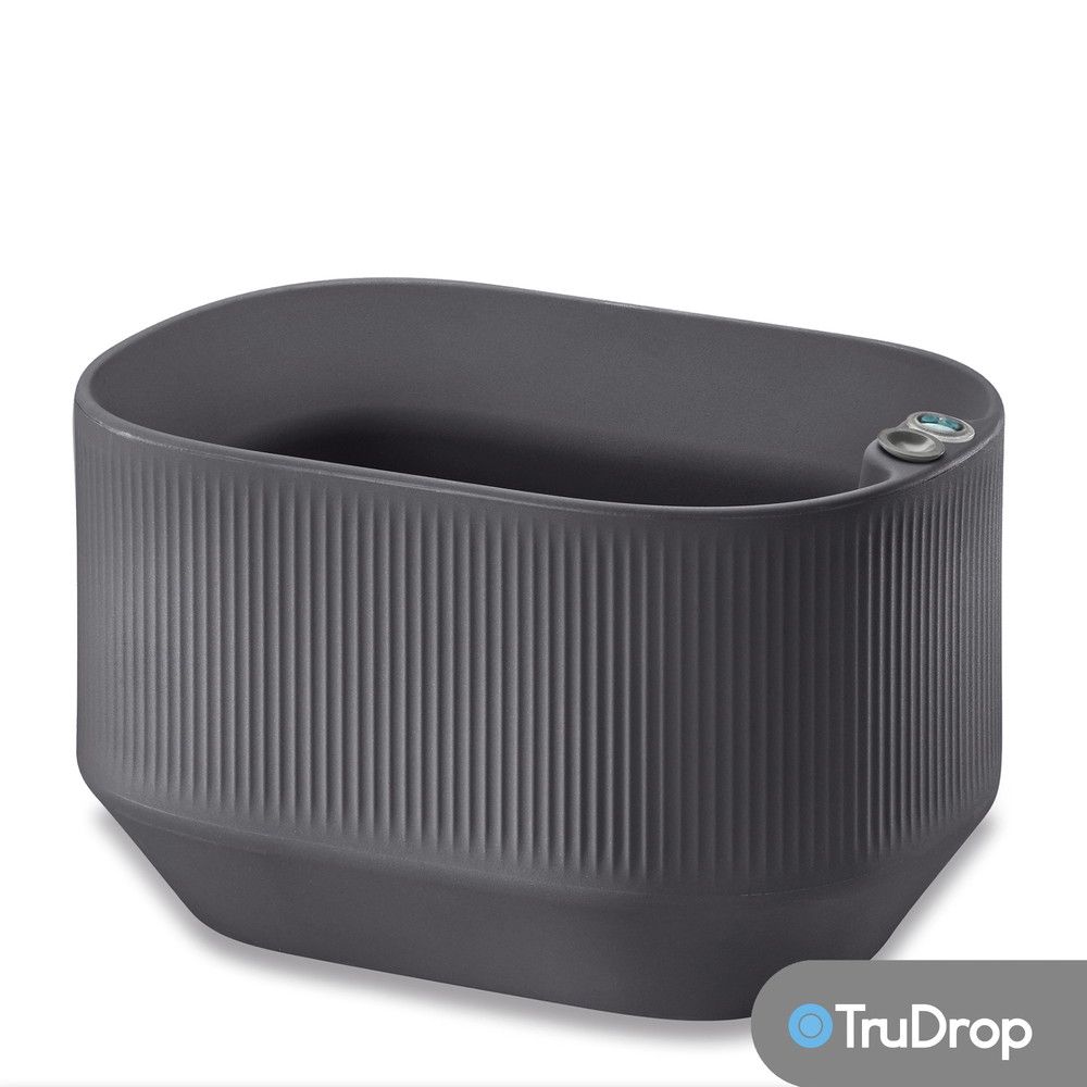 Pot mod gris 51 x 36 x h.31 cm avec trudrop one | Truffaut