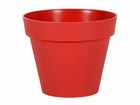 Pot plastique diam.30 x h.26 cm rouge rubis