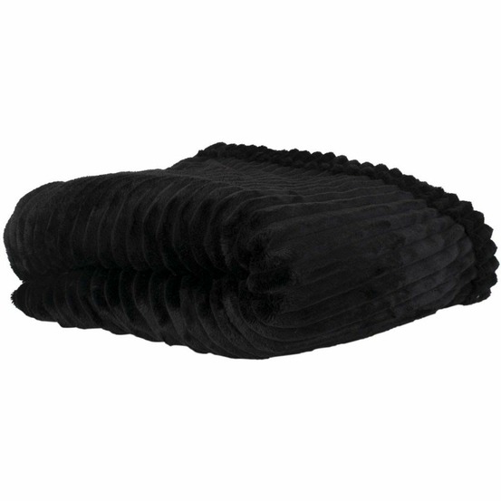 Plaid en velours côtelé 150 cm