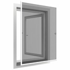Moustiquaire cadre aluminium sans perçage 120 x 140 cm basic
