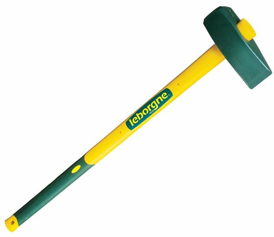 Masse à tranche 4 kg 90 cm avec manche novagrip