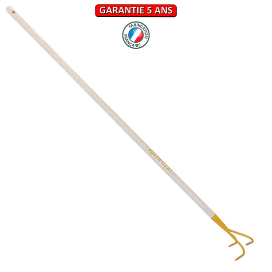Griffe piocheuse manche 130cm - miel