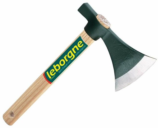 Hachette à tête manche droit 800 g - manche en bois