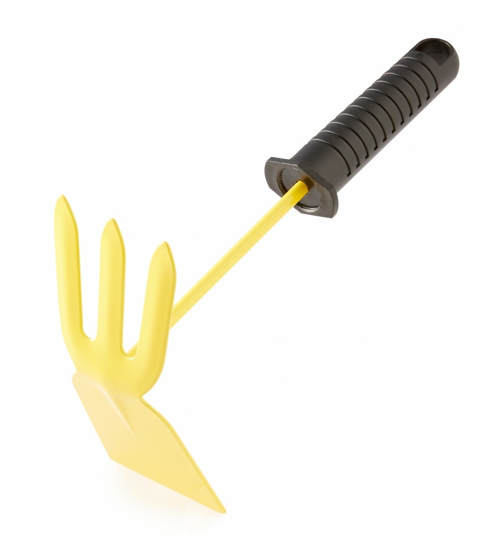 Binette langue et fourche acier manche plastique l. 11. 5 cm