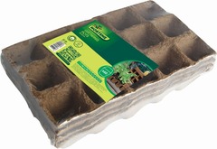 60 godets pour semis "growing pots" - 100 % biodégradables - 5 x 5 cm