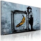 Tableau - inspired by banksy 90x60 cm