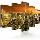Tableau - new york: amber 200x100 cm