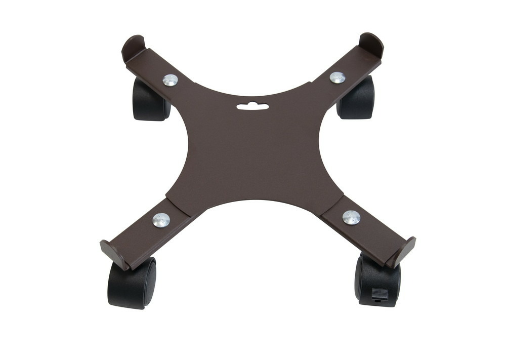 Roule plante extensible fer vieilli - 34-51 cm - acier époxy