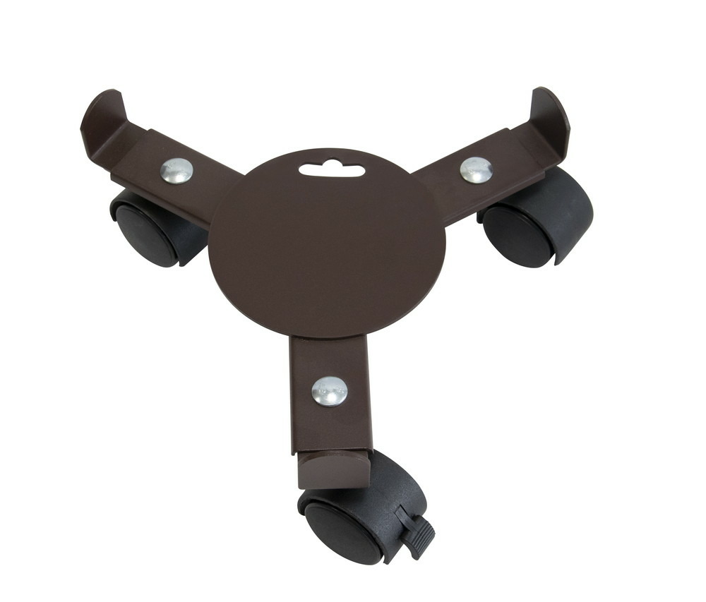 Roule plante extensible fer vieilli - 27-37 cm - acier époxy