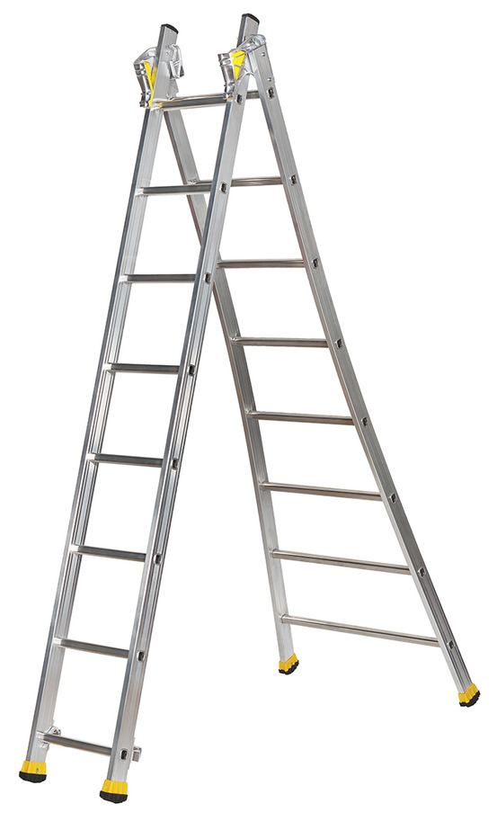 Echelle transformable 2 plans t2 2m50/4m15