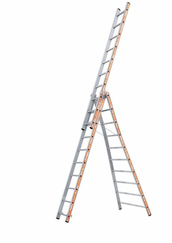 Echelle pronor transformable 3 plans - 6m84 - 3x10