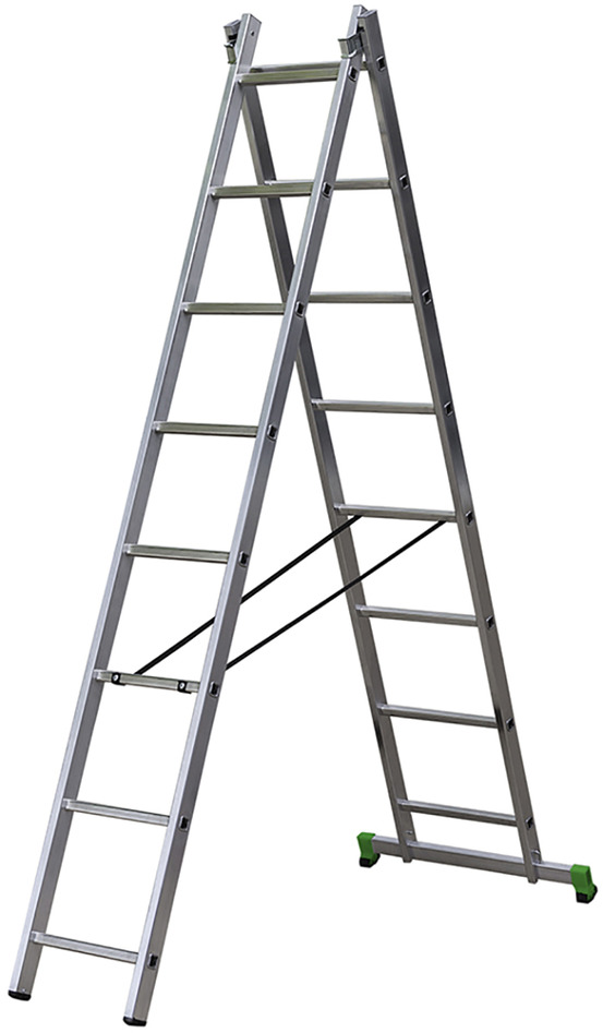 Echelle transformable 2 plans clt2 2m30/3m45